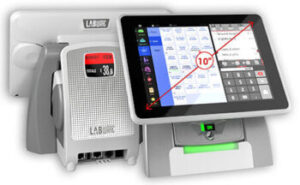 Sistema telematico Labware Basiq Touch PRO con schermo da 10 pollici