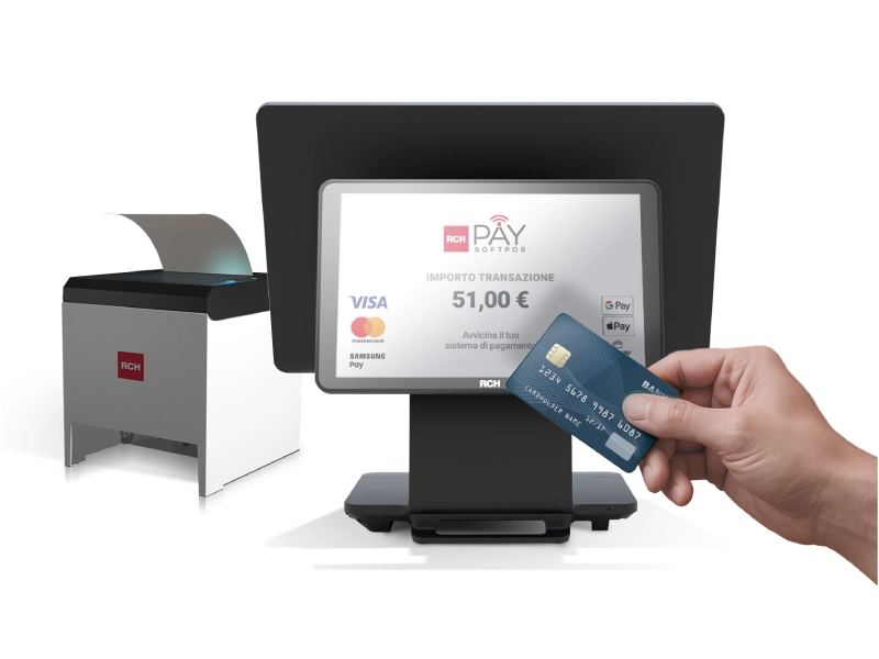 PC POS Touch Screen AT15 Slim 310 - immagine 3