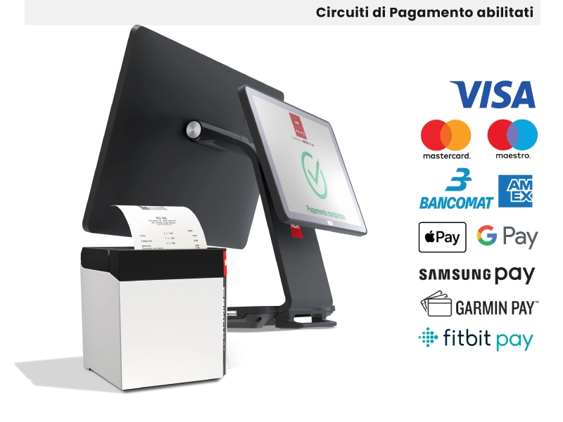 PC POS Touch Screen AT15 Slim 310 - immagine 2